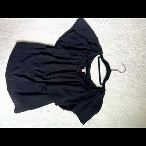 Off the shoulder crop top